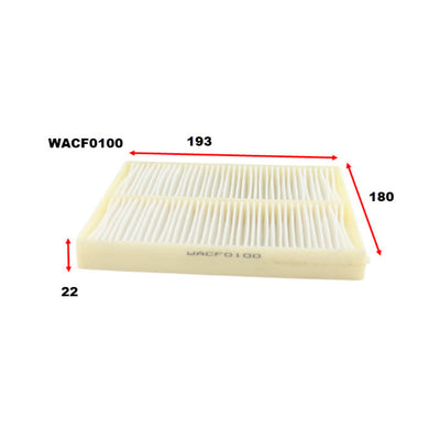 Wesfil CABIN FILTER SUZUKIWACF0100
