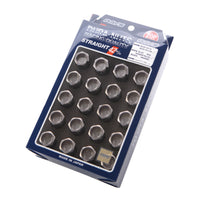 Rays L42 Dura-Nuts Straight Lock and Nut Set 5H - M14 X P1.5 Black