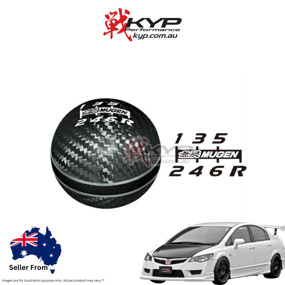 MUGEN CARBON SHIFT KNOB (BLACK)
