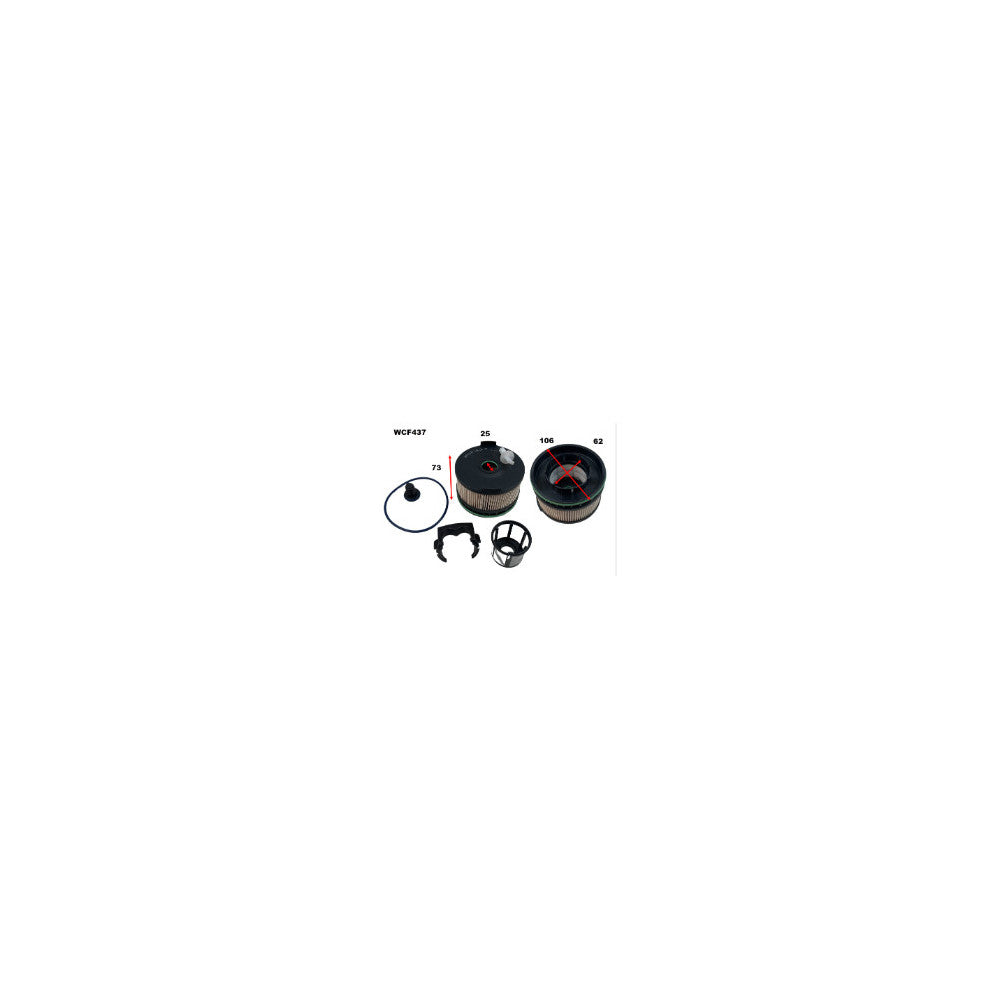 Wesfil DIESEL FUEL FILTER MERCEDES - WCF437