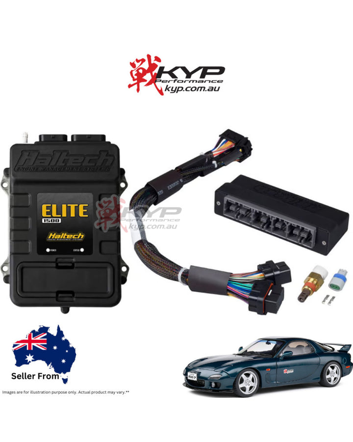 HALTECH Elite 1500 + Mazda RX7 FD3S-S6 Plug 'n' Play Adaptor Harness Kit - HT-150927