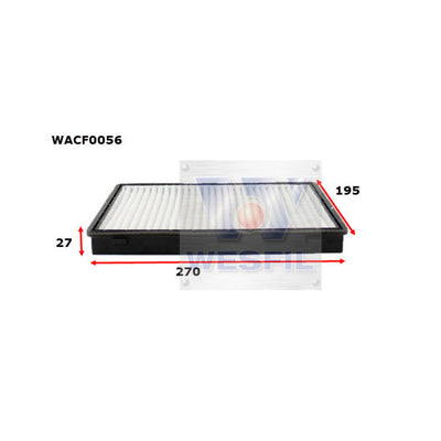 Wesfil CABIN FILTER RCA194P HOLDENWACF0056