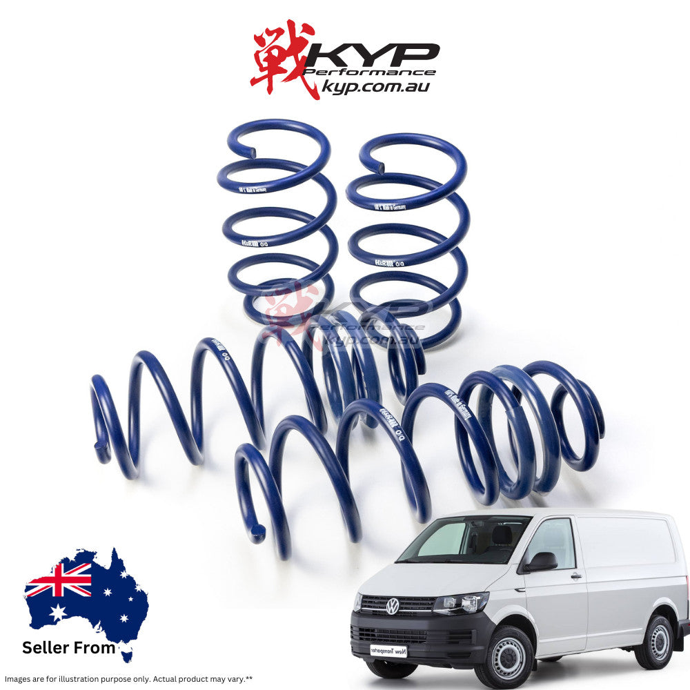 H&R 40mm SPORT SPRING KIT FOR VOLKSWAGEN TRANSPORTER T5 + T6 2003 - 2019 2WD & 4WD 29270-4