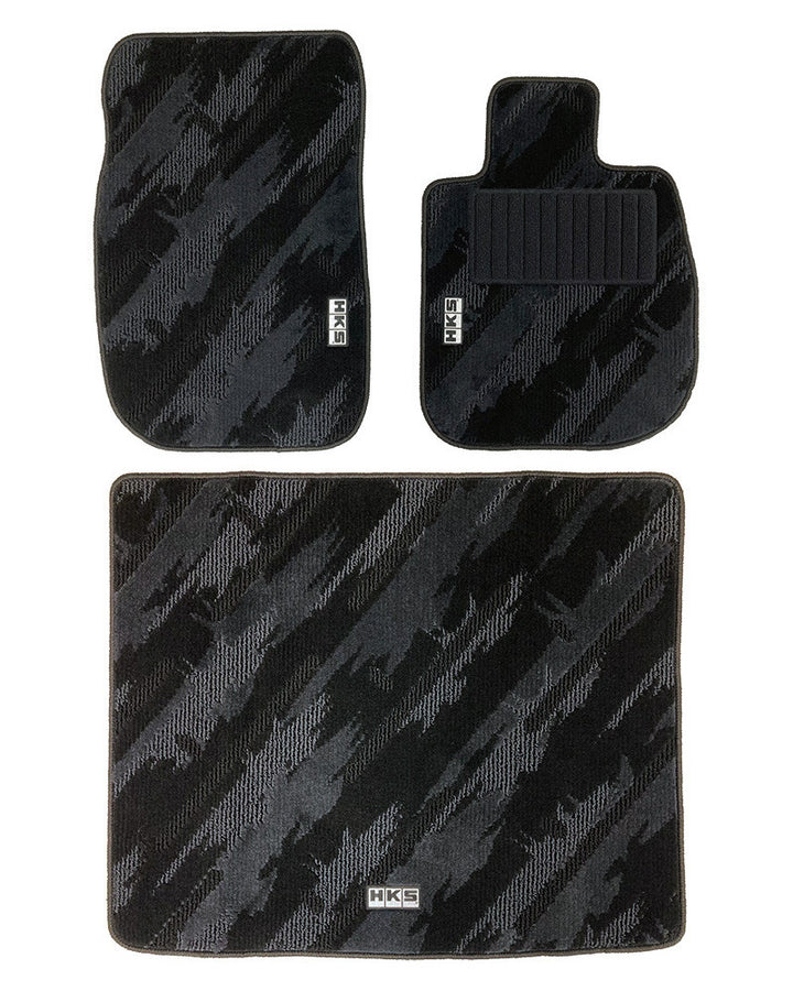 HKS FLOOR AND LUGGAGE MATS OCT RHD SET OF 3 FOR TOYOTA GR SUPRA 53001-AT017