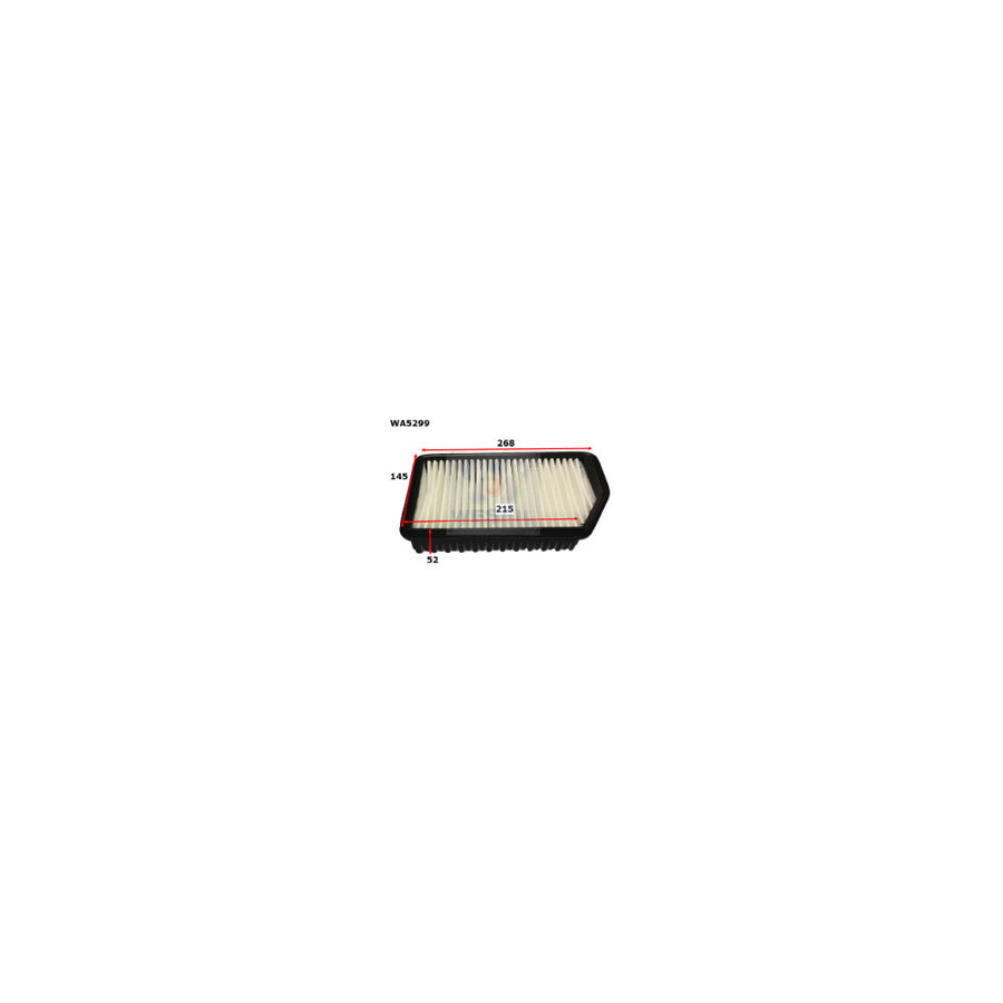 Wesfil AIR FILTER A1883 JEEP - WA5329