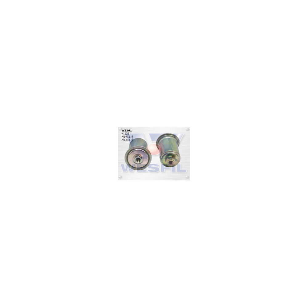 Wesfil EFI FUEL FILTER Z361 DAIHATSU/TOYOTA/MITSUBISHI - WZ361