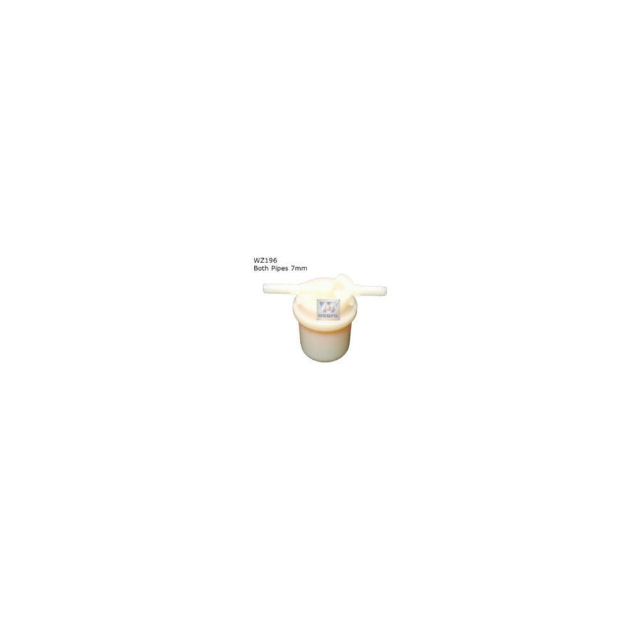 Wesfil PLASTIC IN-LINE FUEL FILTER Z196 TOYOTA - WZ196
