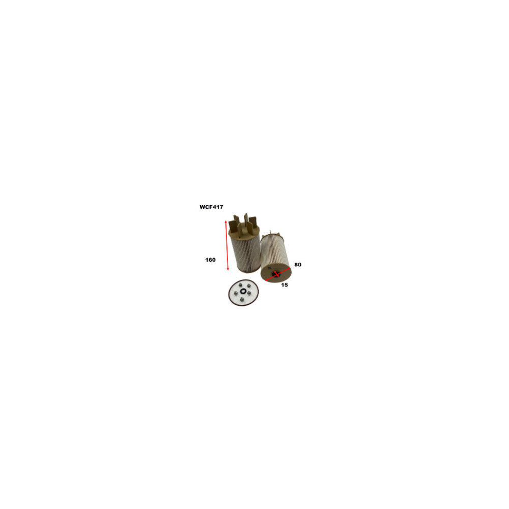 Wesfil DIESEL FUEL FILTER NISSAN - WCF417