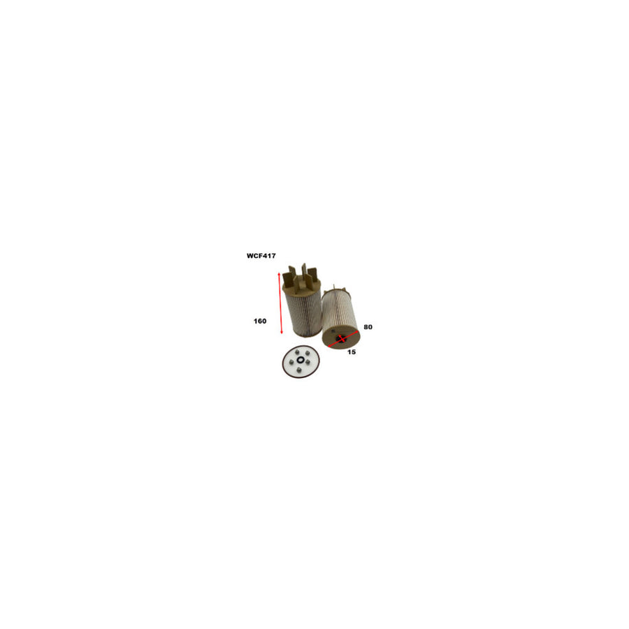 Wesfil DIESEL FUEL FILTER NISSAN - WCF417