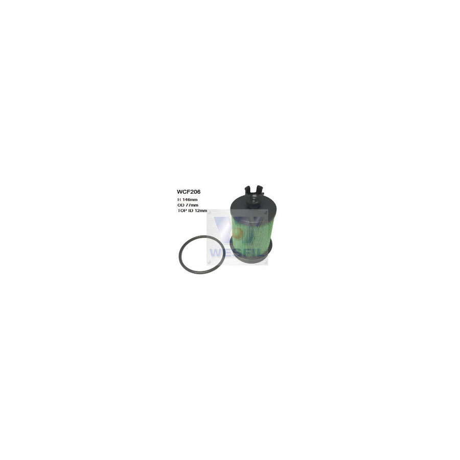 Wesfil WCF206 - DIESEL FUEL FILTER R2756P HINO - WCF206