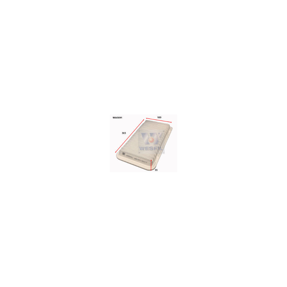 Wesfil AIR FILTER MAZDA - WA5091