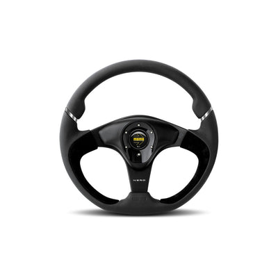 MOMO Nero Black Leather 350mm Steering Wheel - VNERO35000NER