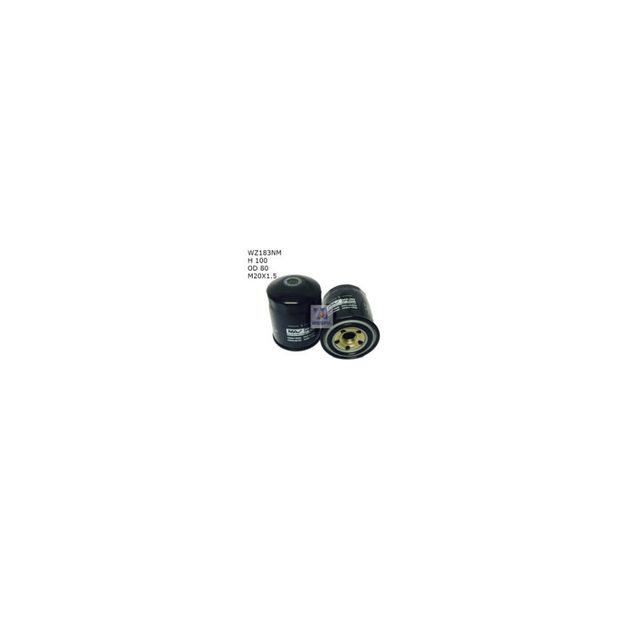 Wesfil DIESEL FUEL FILTER Z183 FORD/HINO/MAZDA - WZ183NM