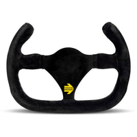 MOMO MOD.27/C Black Suede Steering Wheel 270mm - 11150272761R