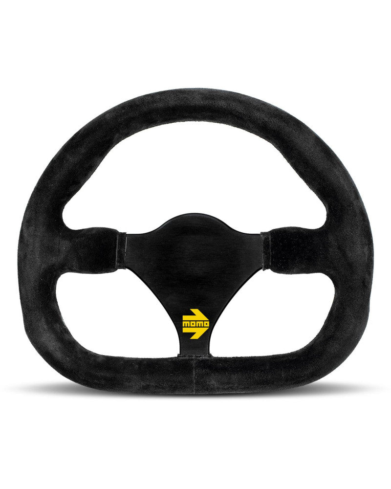 MOMO MOD.27 Black Suede Steering Wheel 270mm - 11150272721L