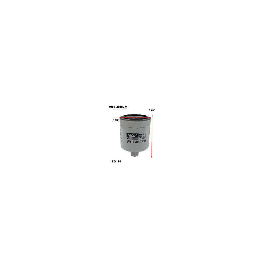Wesfil DIESEL FUEL FILTER Z1012 - WCF400NM