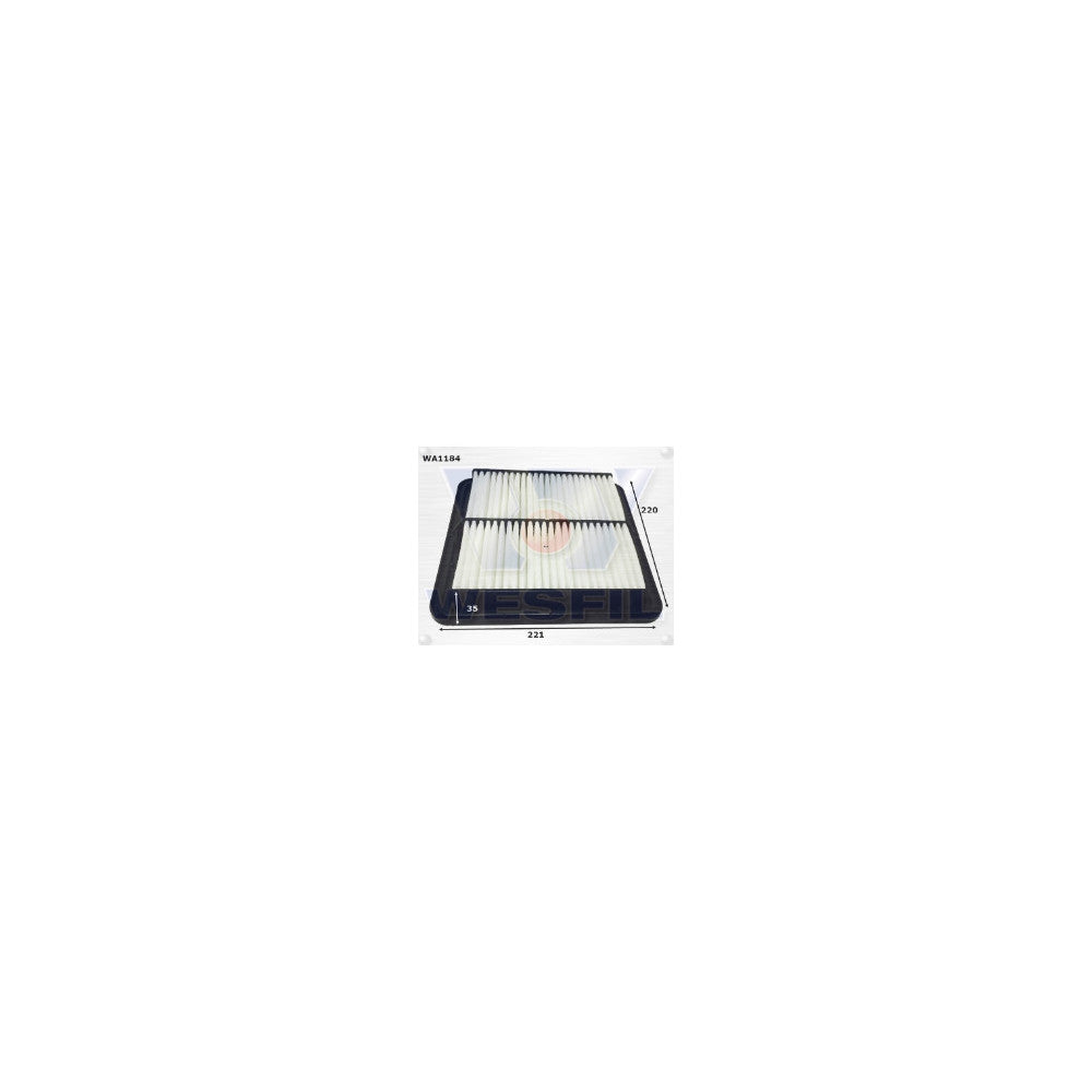 Wesfil AIR FILTER A1527 SUBARU - WA1184