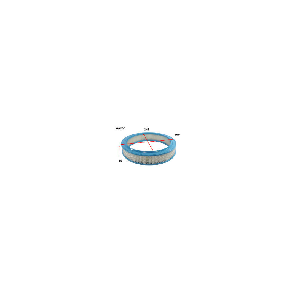 Wesfil AIR FILTER A233/A276 FORD - WA233