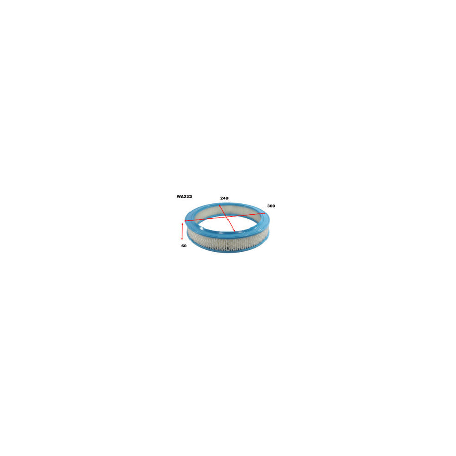 Wesfil AIR FILTER A233/A276 FORD - WA233