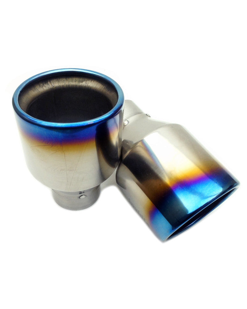 Invidia Q300 Non-Valved Catback Exhaust w/Oval Tips - Rolled Polished Stainless Tips VW Golf R Mk7