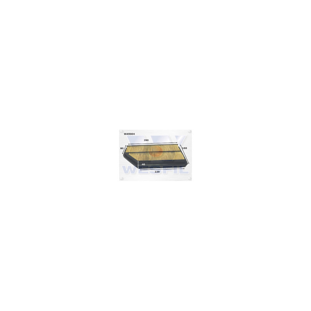 Wesfil AIR FILTER A1589 HONDA - WA5004