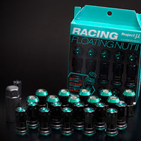 Project Mu Racing Floating Nut II Lock Set - M12xP1.5 FN2P150BLN