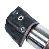 PRL PTP Black Lava Down Pipe Elbow Blanket Honda Civic FK8 Type R PTPFPRO35-180-03