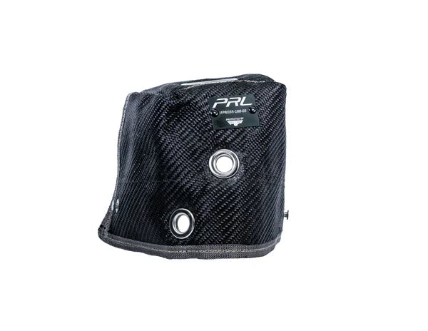 PRL PTP Black Lava Down Pipe Elbow Blanket Honda Civic FK8 Type R PTPFPRO35-180-03