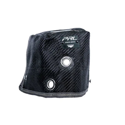 PRL PTP Black Lava Down Pipe Elbow Blanket Honda Civic FK8 Type R PTPFPRO35-180-03