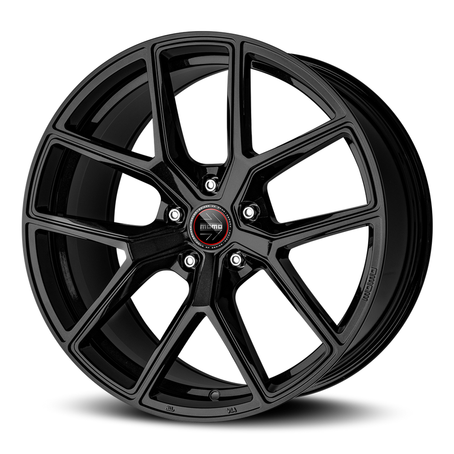 MOMO Italy RF-01 Alloy Wheels Gloss Black Set of 4 19×8.5 5×114.3
