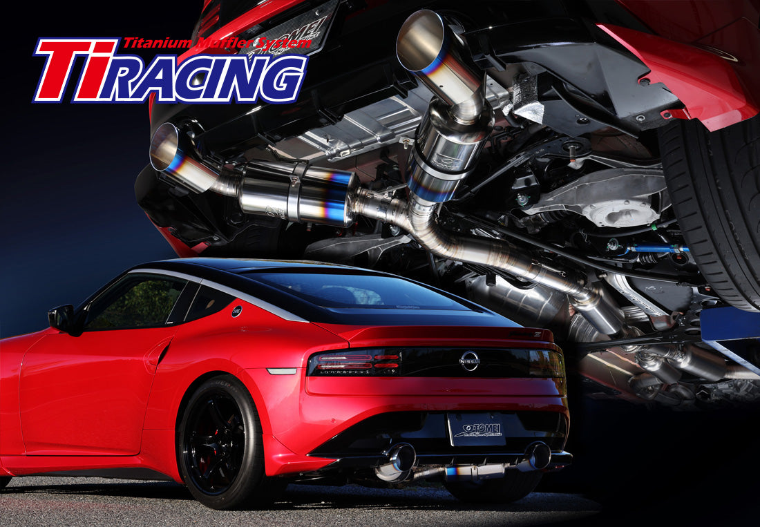 TOMEI Ti RACING TITANIUM MUFFLER for RZ34/400Z