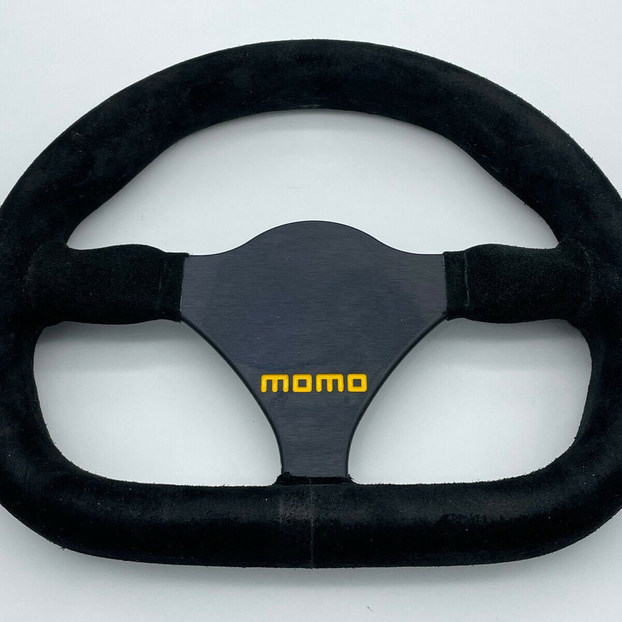 Momo F1 Mod 27 270mm Steering Wheel Black Suede