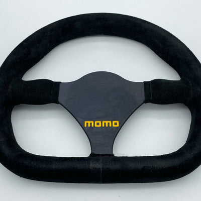 Momo F1 Mod 27 270mm Steering Wheel Black Suede