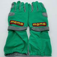 Momo Race/Car/Karting Gloves FIA Rally Green/Grey Size 12