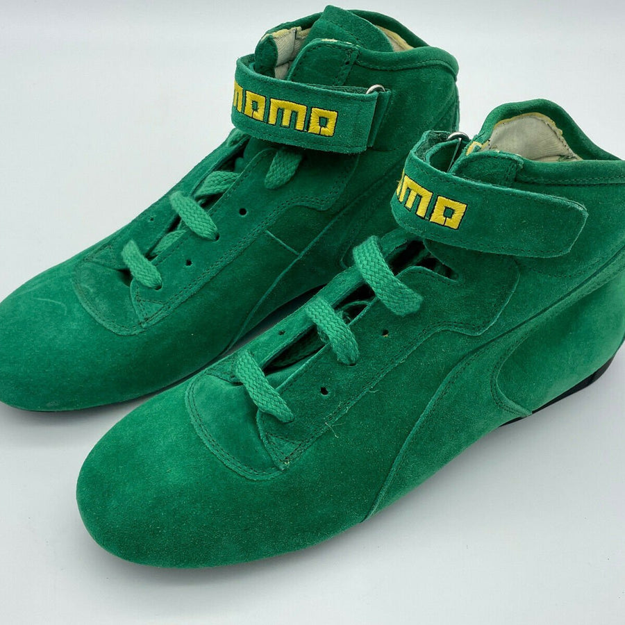 Momo Race Boots Pista Green Size 40