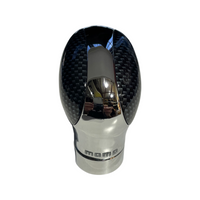 Momo Gear Knob Cobra Black Carbon Chrome