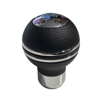 Momo Gear Knob Sphere Black Leather