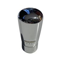 MOMO Gear Knob Competizione Chrome With Logo