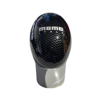 MOMO Gear Knob F16 Carbon S Chrome