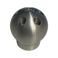 Momo Gear Knob King Silver S