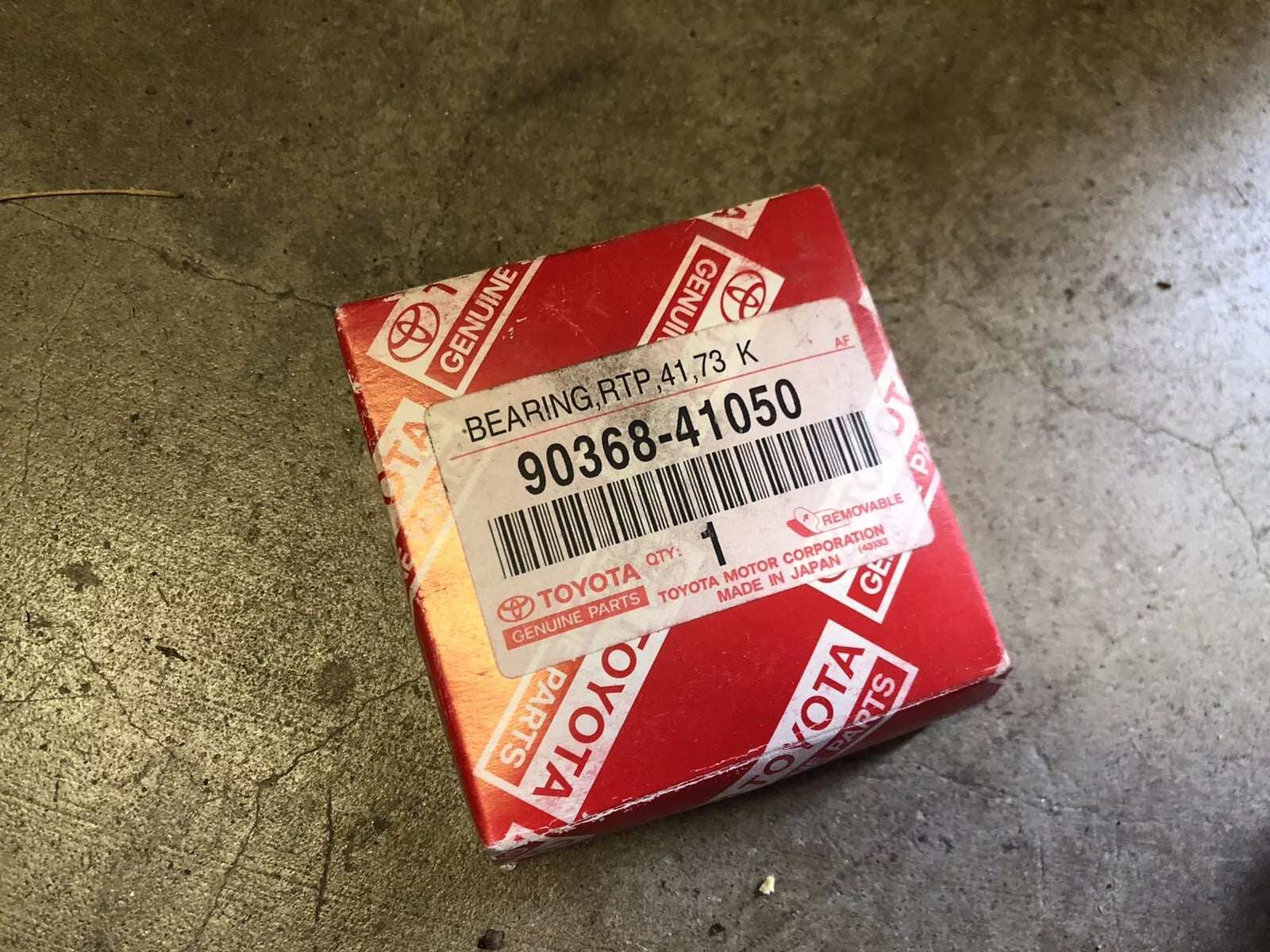 Toyota Genuine OEM AE86 Differential Bearing Corolla RWD 4AGE 90368-41050