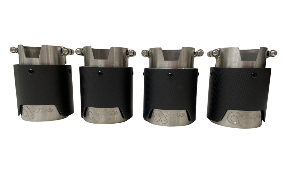 Active Autowerke Active exhaust tips black – 2014+ M2 / M2C / M3 / M4