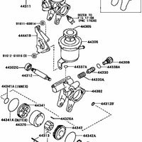 Genuine Toyota AE86 Power Steering Pump Rebuild Gasket & Seal Kit (04446-27011)