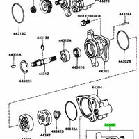 Toyota Genuine GASKET KIT, POWER STEERING PUMP 04446-60070