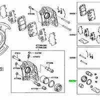 TOYOTA Genuine Rear Disc Brake Cylinder Kit 04479-22170