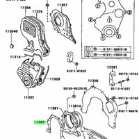 Toyota Genuine  GASKET, ENGINE REAR OIL SEAL RETAINER 11383-88460