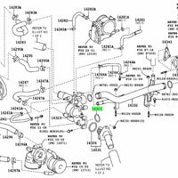 Toyota Water Inlet Housing Gasket 16325-31010