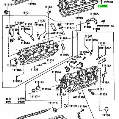 TOYOTA Genuine OEM 2JZ Cam Cover Bolt Washer - 90210-07001 (1 pc ONLY)