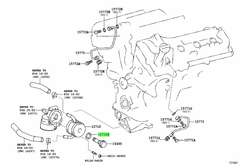 Toyota Genuine O-Ring 90210-22001