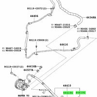 Toyota POWER STEERING PRESSURE FEED TUBE O-RING SEAL 90301-07009